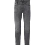Schwarze Jack & Jones Tim Slim Fit Jeans aus Baumwollmischung für Herren Größe XL - versandkostenfrei 