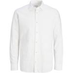 Weiße Langärmelige Jack & Jones Langarmhemden Größe XL 