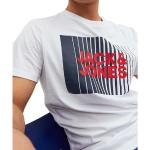 Weiße Jack & Jones Front Bio T-Shirts für Herren 1-teilig für den für den Winter 
