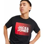 Schwarze Jack & Jones Bio T-Shirts für Herren Größe L 