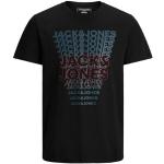 Schwarze Jack & Jones T-Shirts für Herren Größe L 
