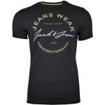 Schwarze Jack & Jones T-Shirts für Herren Größe L 