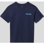 Marineblaue Jack & Jones Kinder T-Shirts aus Baumwolle für Jungen Größe 164 