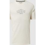Reduzierte Offwhitefarbene Jack & Jones T-Shirts aus Baumwolle für Herren Größe M 