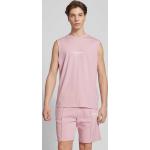 Pinke Jack & Jones Herrenpoloshirts & Herrenpolohemden aus Baumwolle Größe XL für den für den Sommer 