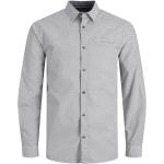 Jack & Jones Trekota Detail Long Sleeve Shirt (12223001) cloud dancer