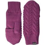 Reduzierte Violette Jack Wolfskin Narita Damenhandschuhe aus Acryl Größe S 