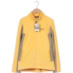 Reduzierte Gelbe Jack Wolfskin Damensweatshirts aus Fleece Größe XS 