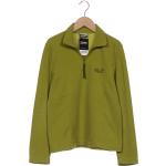 Reduzierte Grüne Jack Wolfskin Damensweatshirts aus Fleece Größe S 