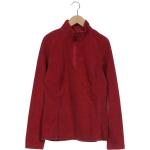 Reduzierte Rote Jack Wolfskin Damensweatshirts aus Fleece Größe M 