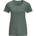 Grüne Jack Wolfskin T-Shirts für Damen Größe XL 