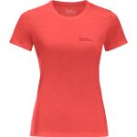 Rote Jack Wolfskin T-Shirts für Damen Größe XS 