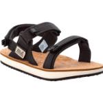 Graue Jack Wolfskin Ecostride Bio Outdoor-Sandalen mit Riemchen aus Kork leicht für Damen Größe 38 für den für den Sommer 
