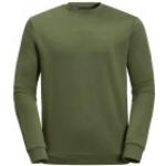 Khakifarbene Jack Wolfskin Herrensweatshirts Größe XL für den für den Herbst 