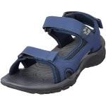 Reduzierte Blaue Jack Wolfskin Lakewood Outdoor-Sandalen leicht für Herren Größe 48 für den für den Sommer 