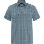 Kurzärmelige Jack Wolfskin Thompson Shirts mit Tasche mit Knopf für Herren Größe M für den für den Sommer 