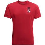 Kurzärmelige Jack Wolfskin T-Shirts aus Jersey für Herren Größe L 