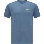 Reduzierte Blaue Jack Wolfskin T-Shirts für Herren Größe M 