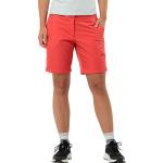 Rote Jack Wolfskin Hiking Jeans-Shorts aus Twill für Damen Größe M 