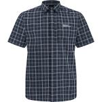 Reduzierte Blaue Kurzärmelige Shirts mit Tasche mit Reißverschluss aus Polyamid für Herren Übergrößen für den für den Sommer 