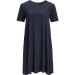 Reduzierte Blaue Sommerkleider aus Polyester für Damen Größe XL für den für den Sommer 
