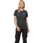 Sportliche Langärmelige Jack Wolfskin Kammweg T-Shirts aus Jersey für Damen Größe M 