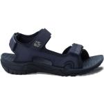 Blaue Jack Wolfskin Lakewood Outdoor-Sandalen mit Riemchen leicht für Herren Größe 43 für den für den Sommer 