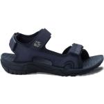 Blaue Jack Wolfskin Lakewood Outdoor-Sandalen mit Riemchen leicht für Herren Größe 48 für den für den Sommer 