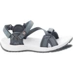 Reduzierte Graue Jack Wolfskin Lakewood Outdoor-Sandalen mit Riemchen für Damen Größe 42 für den für den Sommer 