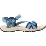 Blaue Jack Wolfskin Lakewood Outdoor-Sandalen mit Riemchen für Damen Größe 42 für den für den Sommer 