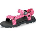 Pinke Jack Wolfskin Seven Seas Outdoor-Sandalen mit Klettverschluss aus Textil für Damen Größe 36 für den für den Sommer 