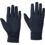 Blaue Jack Wolfskin Merino Handschuhe Größe XS für den für den Winter 