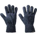 Blaue Jack Wolfskin Merino Damenhandschuhe Größe L für den für den Winter 