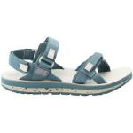Blaue Jack Wolfskin Outfresh Outdoor-Sandalen mit Riemchen atmungsaktiv für Damen Größe 39,5 für den für den Sommer 