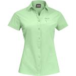 Grüne Jack Wolfskin Peak Outdoor-Hemden für Damen Größe XS 