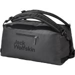 Graue Jack Wolfskin Herrenreisetaschen 45l mit Reißverschluss aus Polyester gepolstert 