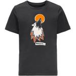 Reduzierte Jack Wolfskin Printed Shirts für Kinder & Druck-Shirts für Kinder mit Tiermotiv für Jungen 