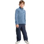 Blaue Jack Wolfskin Taunus Fleecepullover für Kinder aus Fleece Größe 104 