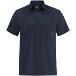 Reduzierte Blaue Jack Wolfskin Thompson Outdoor-Hemden aus Polyester für Herren Größe S 