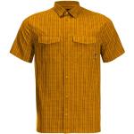 Reduzierte Braune Jack Wolfskin Thompson Outdoor-Hemden aus Polyester für Herren Größe S 