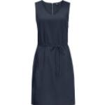Blaue Ärmellose Jack Wolfskin bluesign Mini Minikleider & kurze Kleider mit Reißverschluss aus Polyester für Damen Größe S für den für den Sommer 