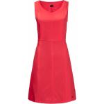 Reduzierte Rote Jack Wolfskin bluesign Nachhaltige Damenkleider mit Knopf Größe S für den für den Sommer 