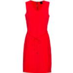 Rote Ärmellose Jack Wolfskin Stretchkleider mit Klettverschluss aus Polyester für Damen Größe XL für den für den Sommer 
