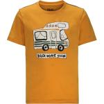 Orange Jack Wolfskin Bio Kinder T-Shirts mit Tiermotiv für Jungen Größe 104 