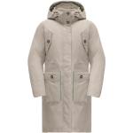 Reduzierte Graue Wasserdichte Winddichte Atmungsaktive 3-in-1 Jacken aus Polyester für Damen Größe L für den für den Winter 