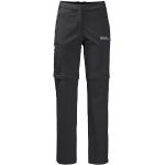 Jack Wolfskin - Women's Glastal Zip Away Pants - Zip-Off-Hose Gr 38 - Short schwarz