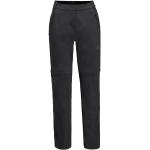 Jack Wolfskin - Women's Glastal Zip Off Pants - Zip-Off-Hose Gr 46 - Short schwarz