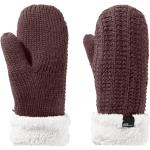 Reduzierte Jack Wolfskin Highloft Strick-Handschuhe aus Polyester für Damen Größe 9 