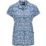 Reduzierte Blaue Jack Wolfskin Outdoor-Hemden aus Viskose für Damen Größe M für den für den Sommer 