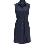 Blaue Elegante Jack Wolfskin Sonora Nachhaltige Sommerkleider aus Polyester für Damen Größe XS für den für den Sommer 